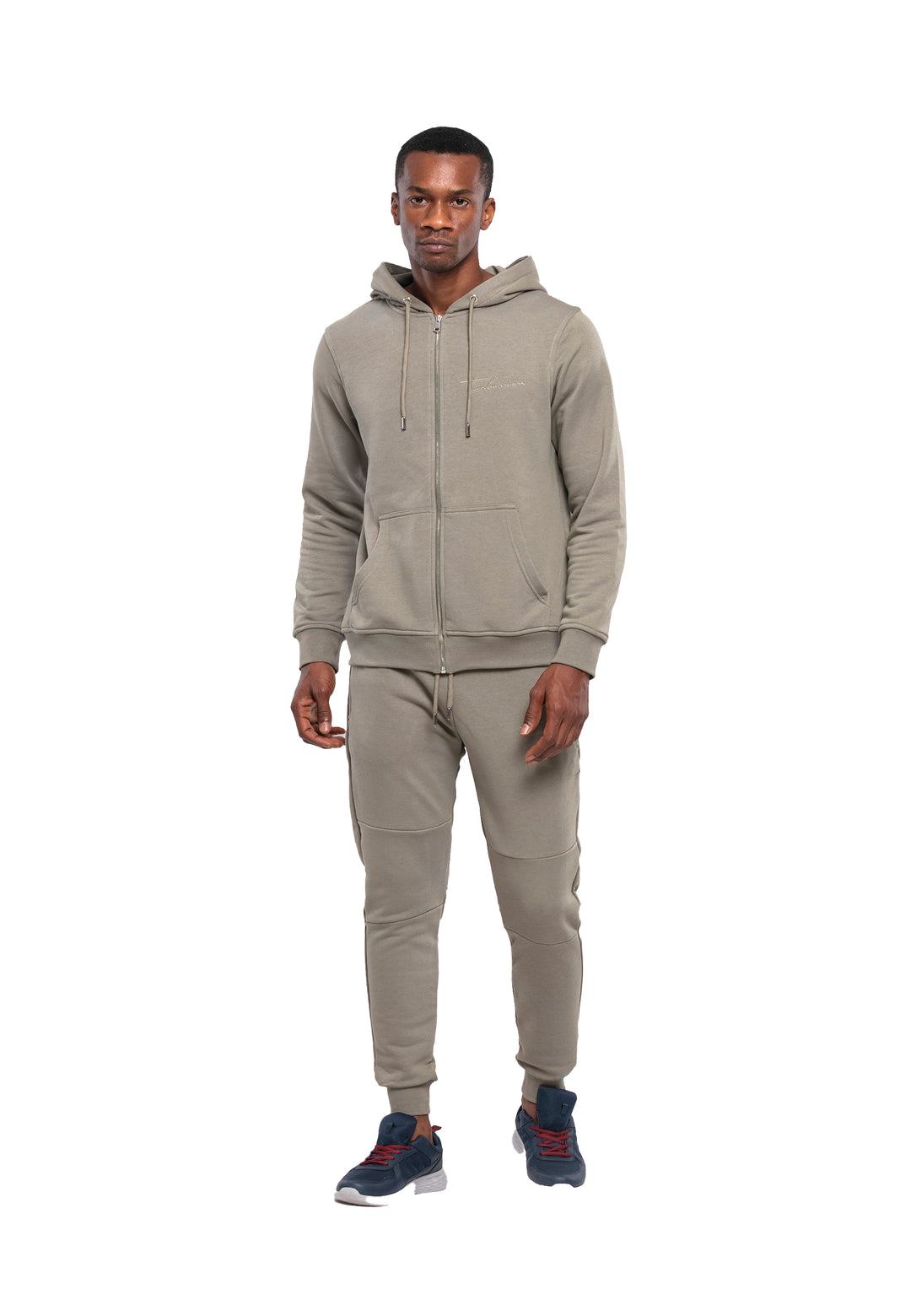 Tom Barron Men's Full Zipper Casual Tracksuit