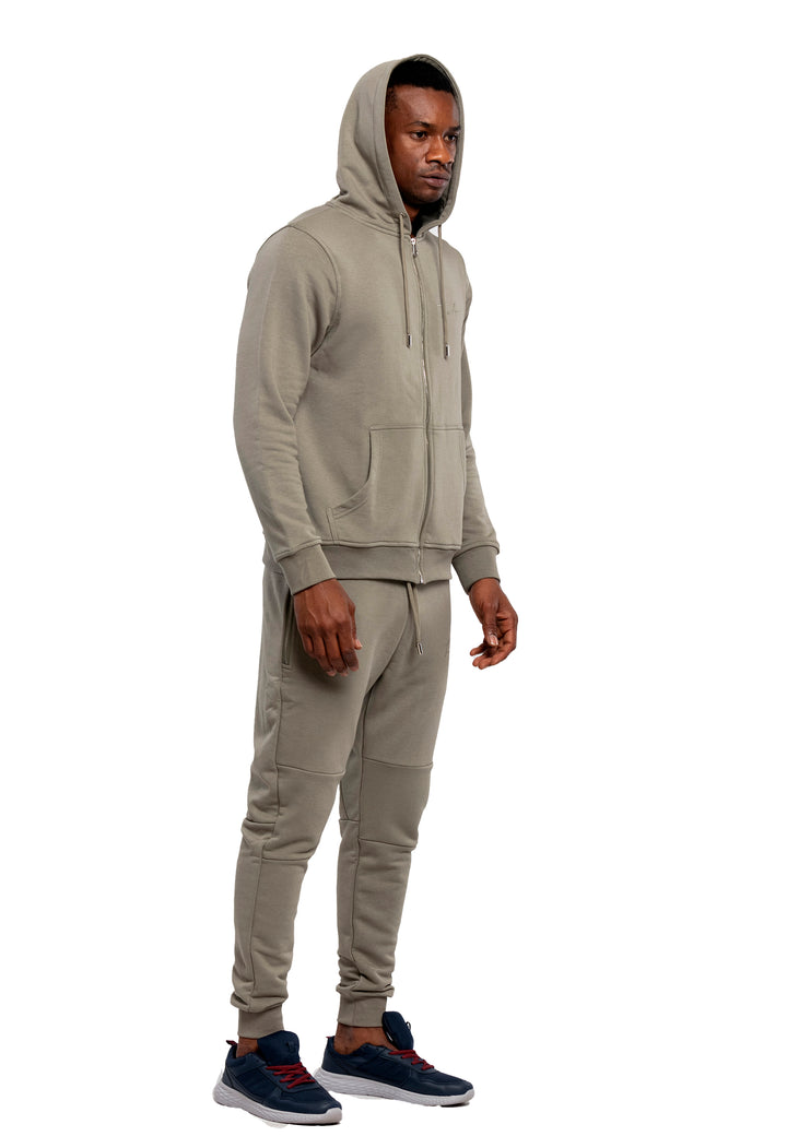 Tom Barron Men's Full Zipper Casual Tracksuit