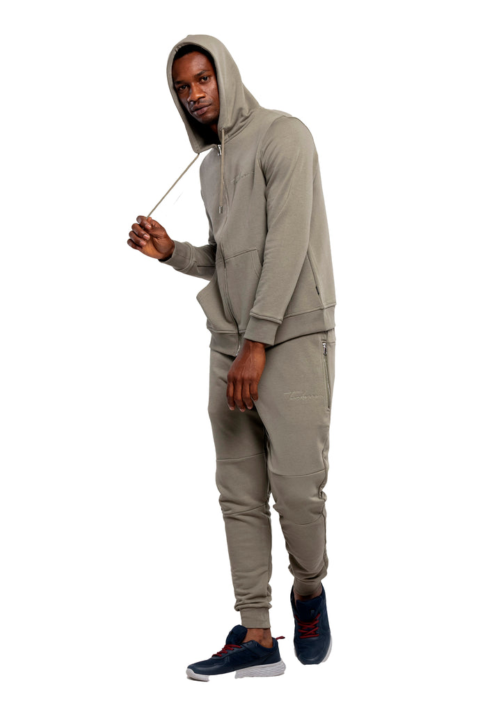 Tom Barron Men's Full Zipper Casual Tracksuit