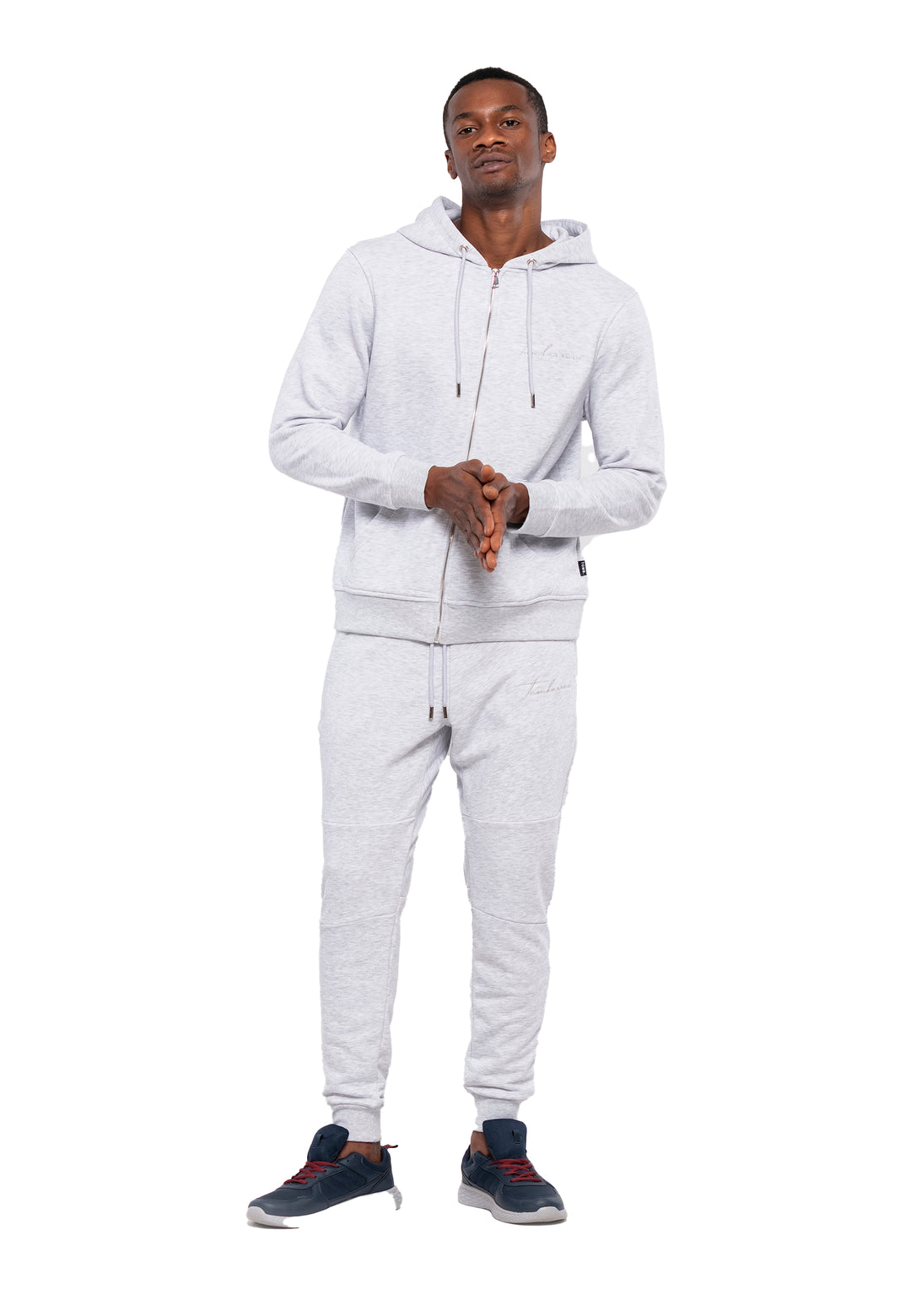 SET FELPA E PANTALONI DA UOMO REGULAR FIT ZIPPER ANTRACID