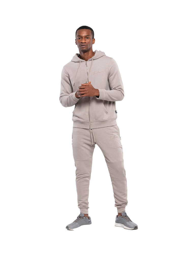 SET FELPA E PANTALONI DA UOMO REGULAR FIT ZIPPER ANTRACID