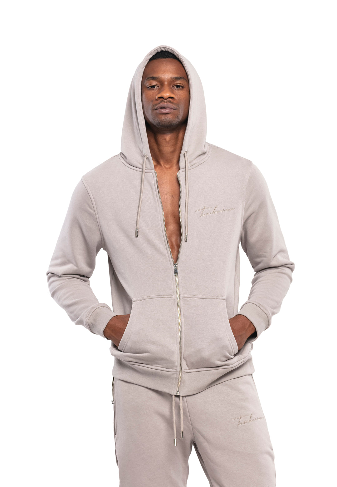 Tom Barron Men's Full Zipper Casual Tracksuit