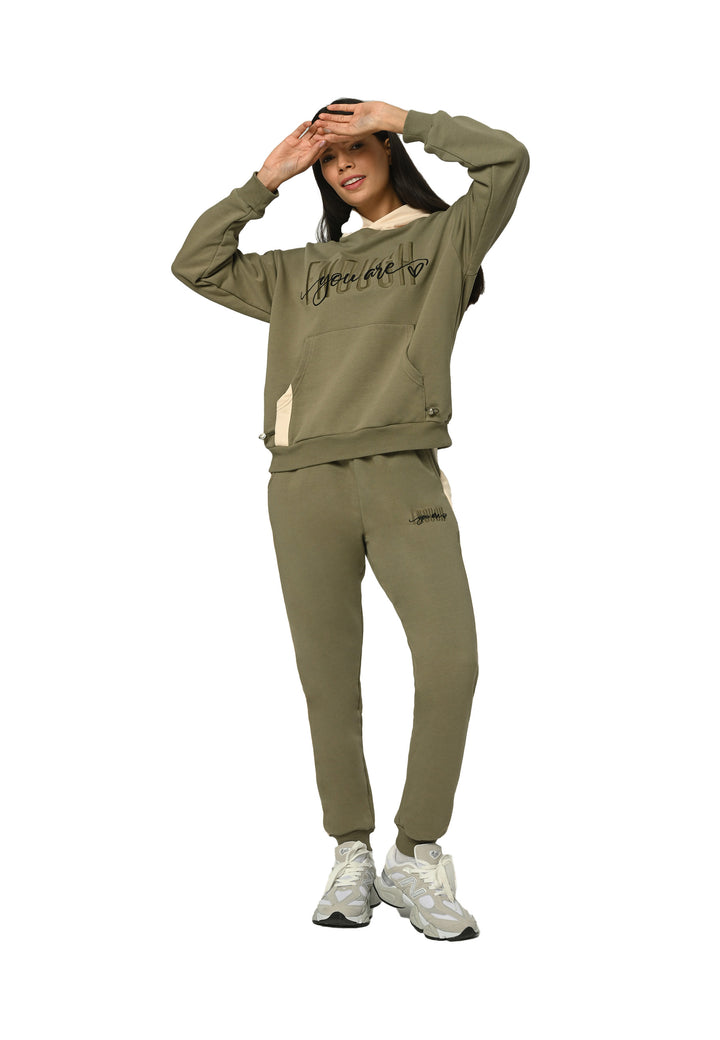 Tom Barron Ladies 'You Are Enough' Embroidered Tracksuit