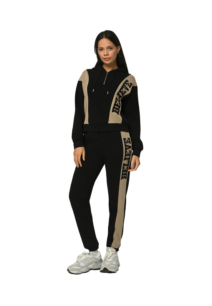 Tom Barron Ladies Believe Appliqué Half-Zip Tracksuit