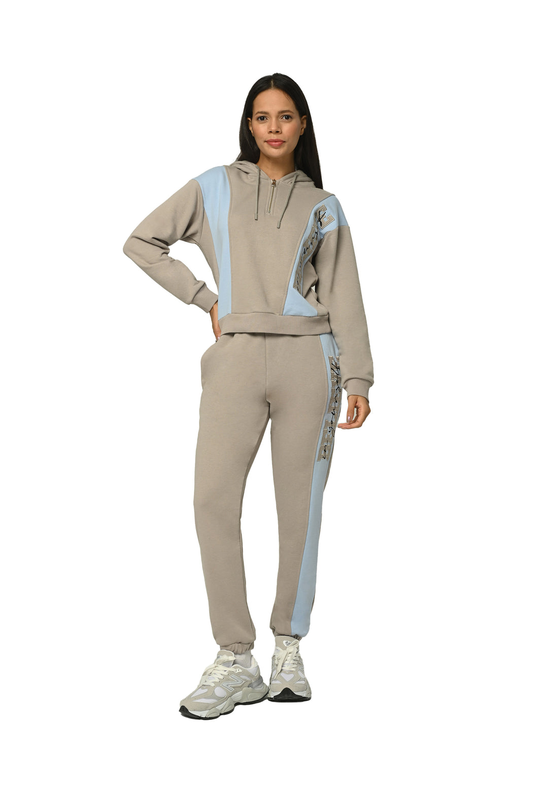 Tom Barron Ladies Believe Appliqué Half-Zip Tracksuit