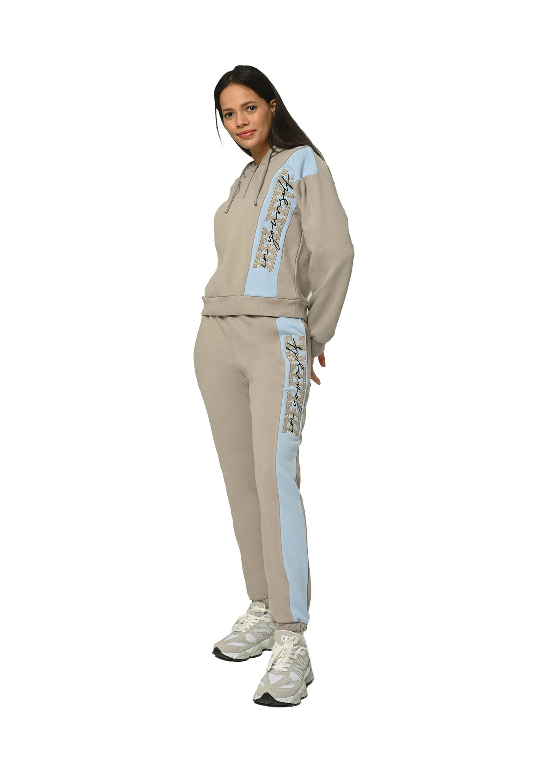 Tom Barron Ladies Believe Appliqué Half-Zip Tracksuit