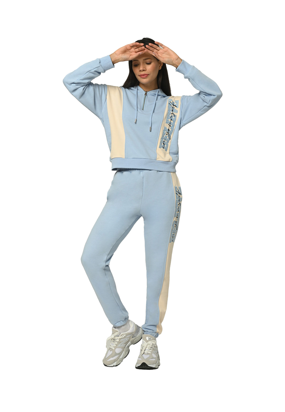 Tom Barron Ladies Believe Appliqué Half-Zip Tracksuit