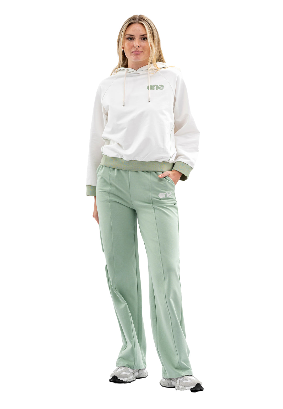 Tom Barron Ladies Embroidered Hoodie & Ribbed Tracksuit with Side Trim