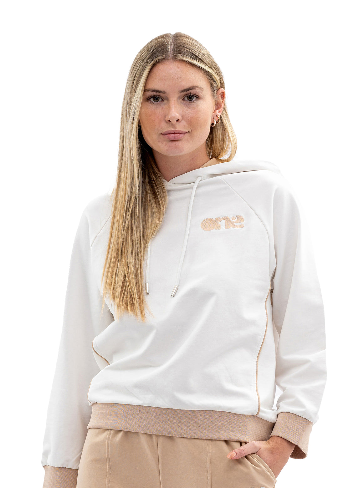 Tom Barron Ladies Embroidered Hoodie & Ribbed Tracksuit with Side Trim